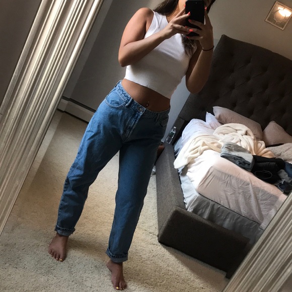VINTAGE BOYFRIEND JEANS - Picture 1 of 1